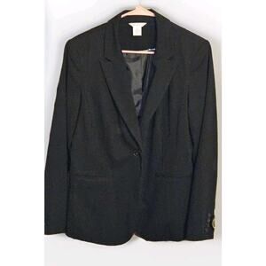 Liz Claiborne Size 12 Women's Black Blazer